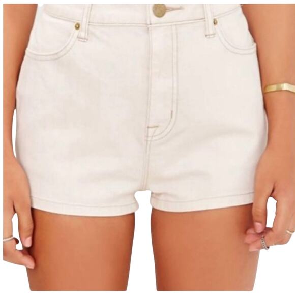 NWT Urban Outfitters BDG Super High Rise Spade Pin Up Festival Jean Shorts 28 - Picture 2 of 10